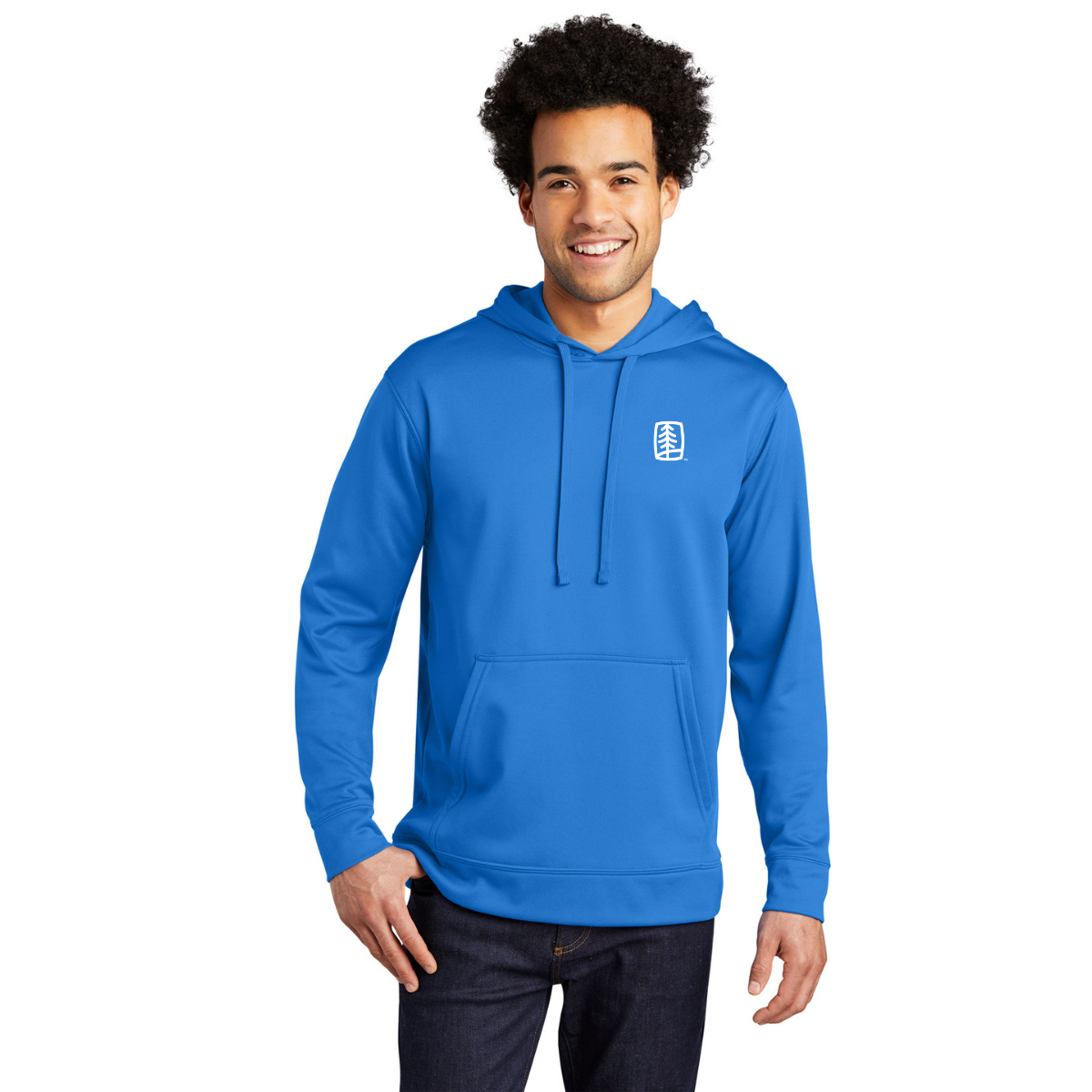 Port & Co Performance Fleece Pullover Hooded Sweatshirt - 4th of July