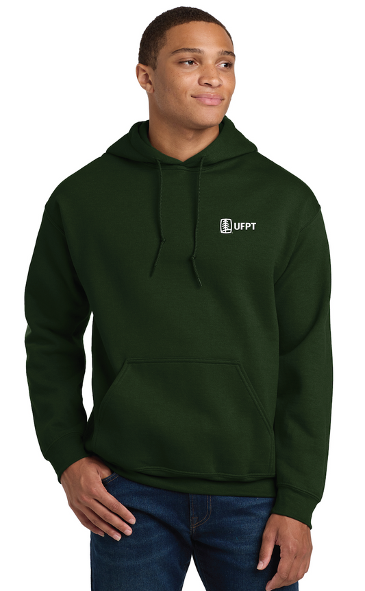 UFPT (White) Print - Gildan® Heavy Blend™ Hooded Sweatshirt