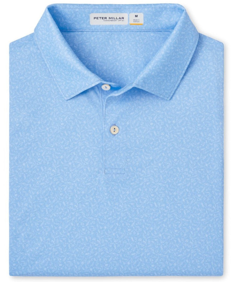 SunOne Logistics Peter Millar Featherweight Nautical Knots Polo