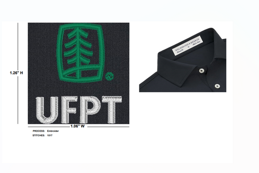 UFPT Holderness & Bourne The Anderson Polo Shirt - Black