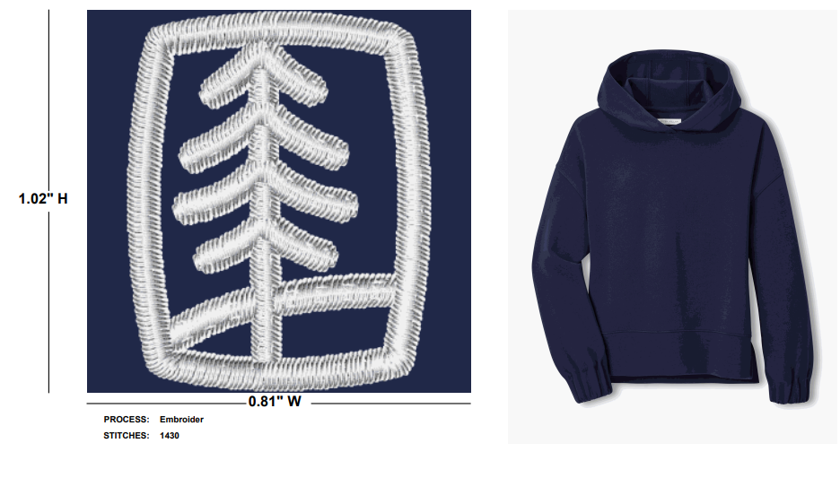 UFP Industries Women's Peter Millar Flora Knit Hoodie