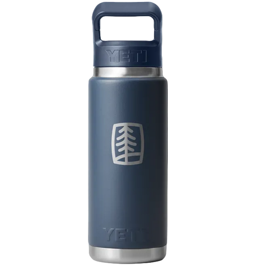 UFP Industries YETI Rambler 26oz Bottle W/ Straw - Navy