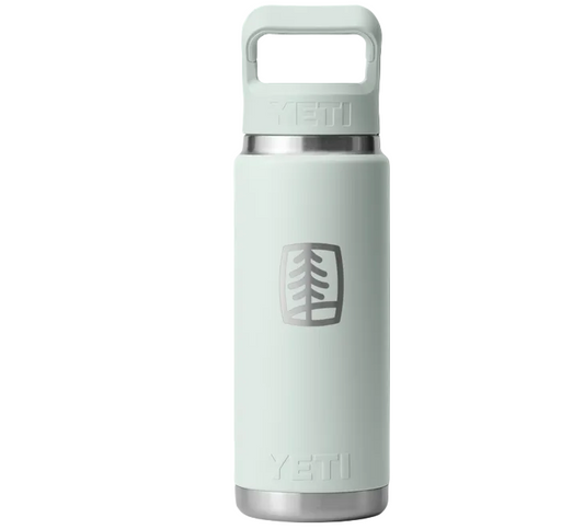 UFP Industries YETI Rambler 26oz Water Bottle w/ Straw8 - Ridgeline Green
