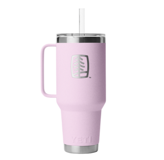 UFP Tree YETI 42oz Rambler Mug with Straw