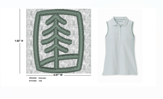 UFP Industries Tee It Up Banded Sport Mesh Sleeveless Button Polo