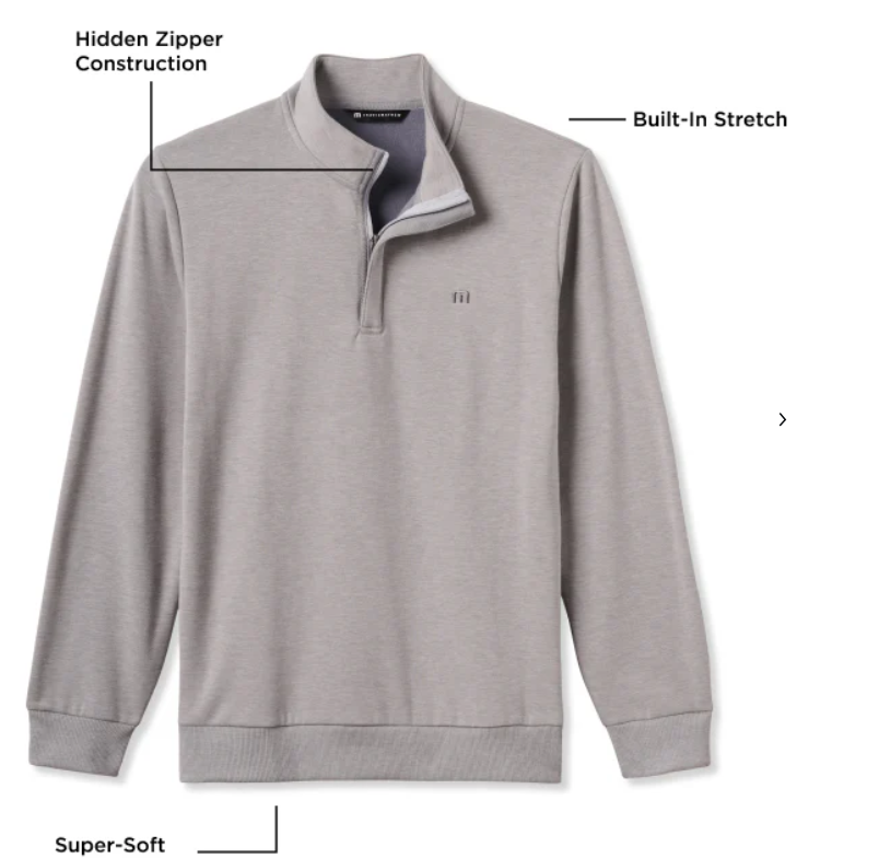 Travis Mathew Cloud Quarter Zip 2.0 (ELT)