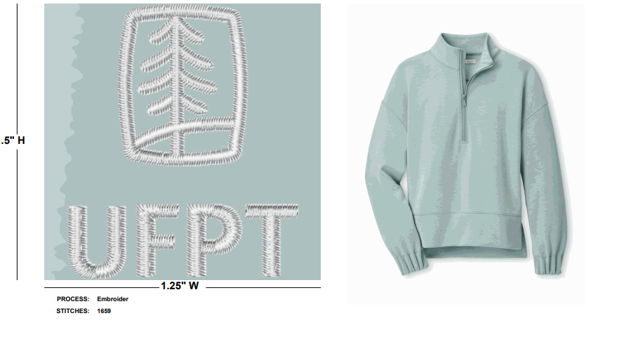 UFPT Women's Peter Millar Flora Knit Melange Half-Zip Pullover - Light Willow