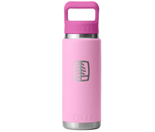 UFP Industries YETI Rambler 26oz Bottle W/ Straw Power-Pink/Wildflower