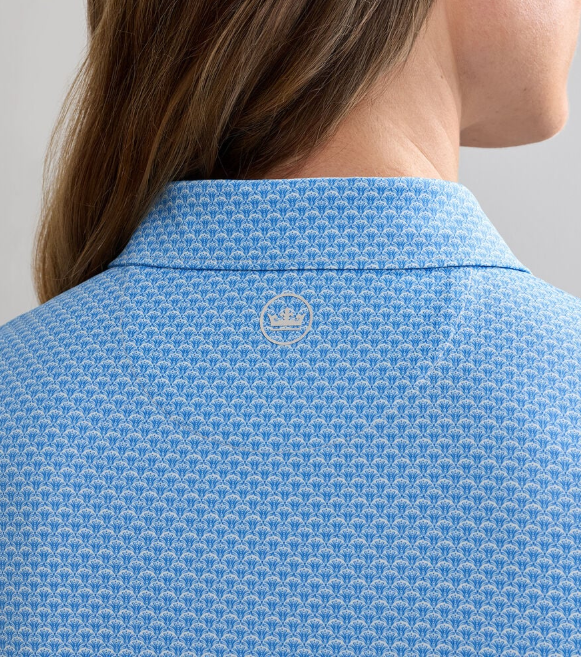 UFP Industries Women's Peter Millar Maritime Valley Short Sleeve Jersey Polo
