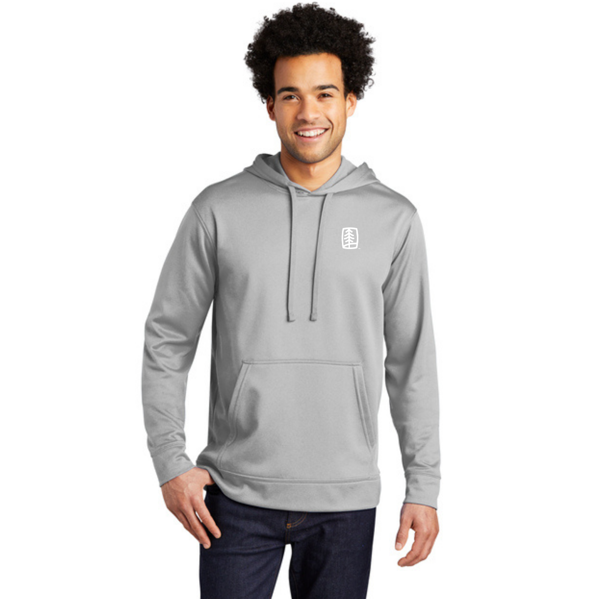 Port & Co Performance Fleece Pullover Hooded Sweatshirt - 4th of July