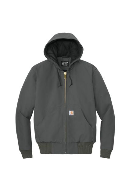 UFP Construction Carhartt Quilted-Flannel-Line Duck Active Jac