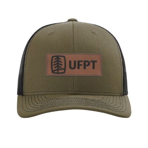 Richardson Sustainable Trucker Cap - Leather Patch