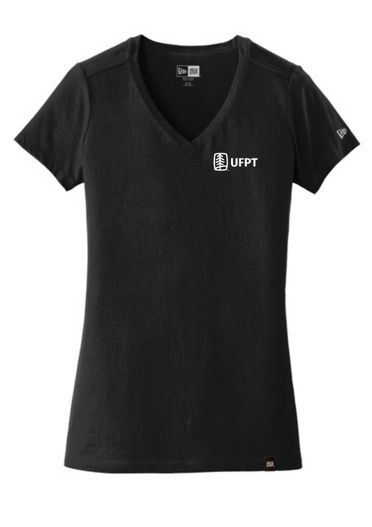 UFPT New Era Women's Heritage Blend V-Neck Tee