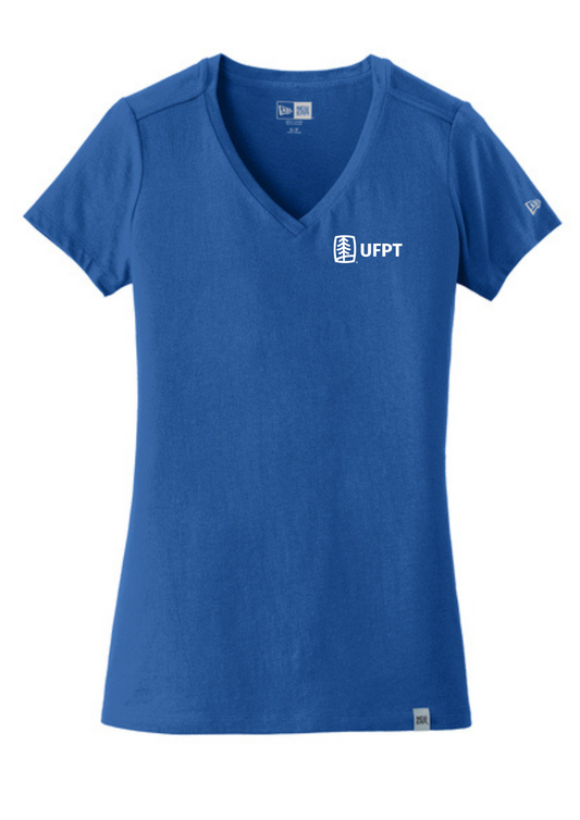 UFPT New Era Women's Heritage Blend V-Neck Tee
