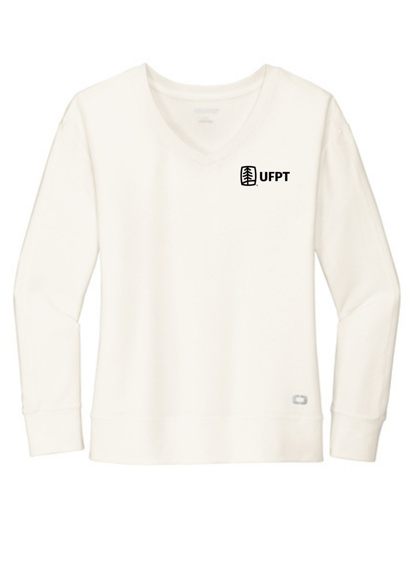 UFPT OGIO® Women's Luuma Flex Long Sleeve V-Neck