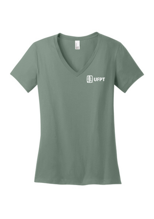 UFPT District ® Women’s Perfect Weight V-Neck Tee