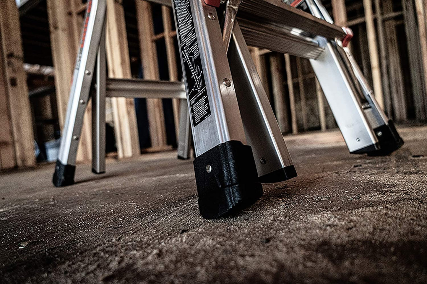 Ladder Systems, Velocity with Wheels, M22, 22 Ft, Multi-Position Ladder, Aluminum, Type 1A, 300 Lbs Weight Rating, (15422-001)