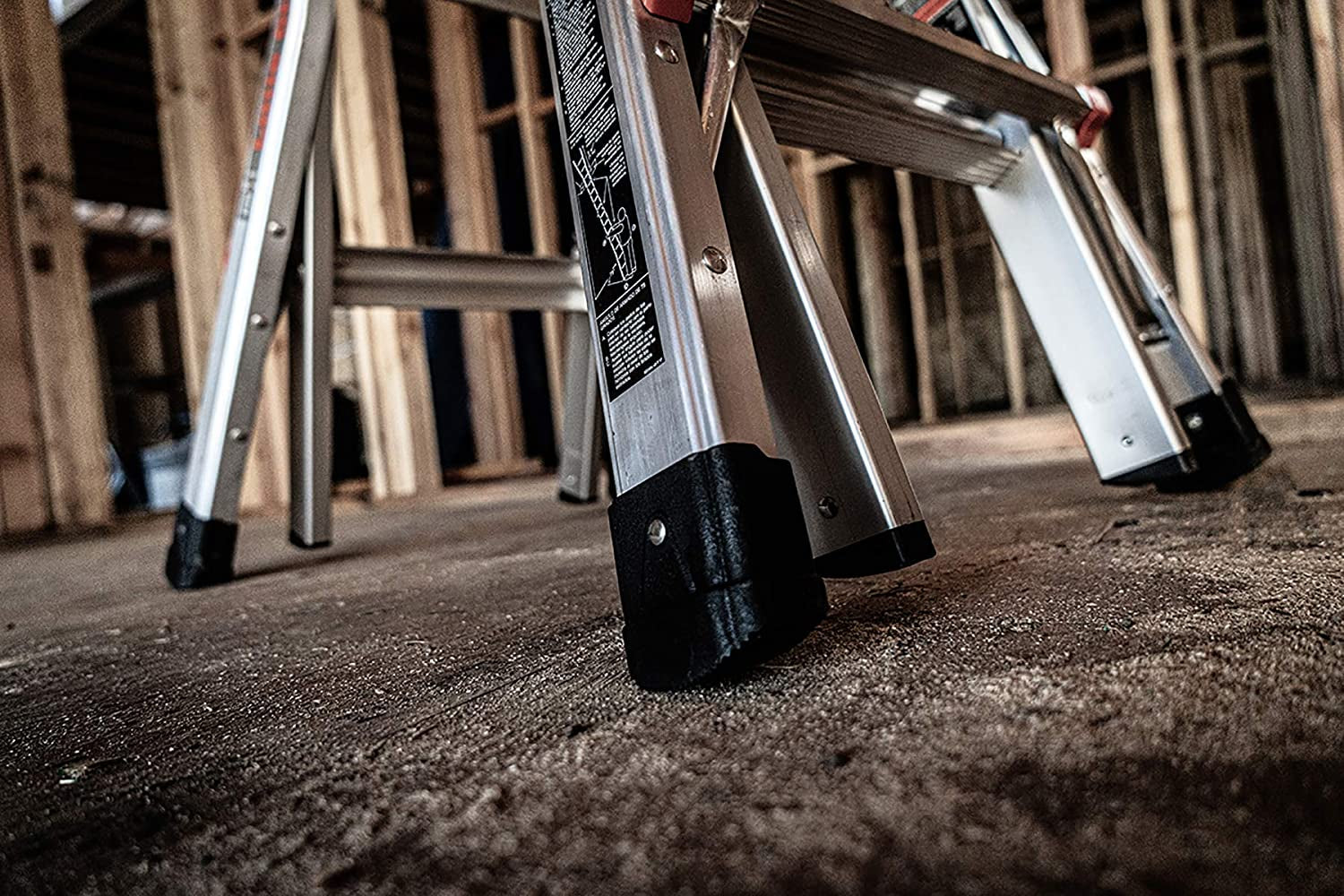 Ladder Systems, Velocity with Wheels, M22, 22 Ft, Multi-Position Ladder, Aluminum, Type 1A, 300 Lbs Weight Rating, (15422-001)