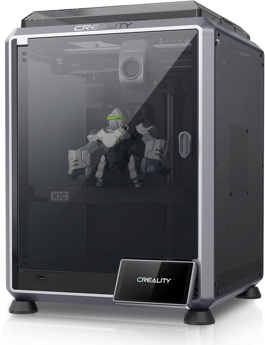 K1C 3D Printer, 2024 New Version 3D Printers with 600Mm/S Fast Printing Speed and Clog-Free Direct Extruder, Support 300℃ Printing and Carbon Fiber Filaments, Auto Leveling and AI Camera