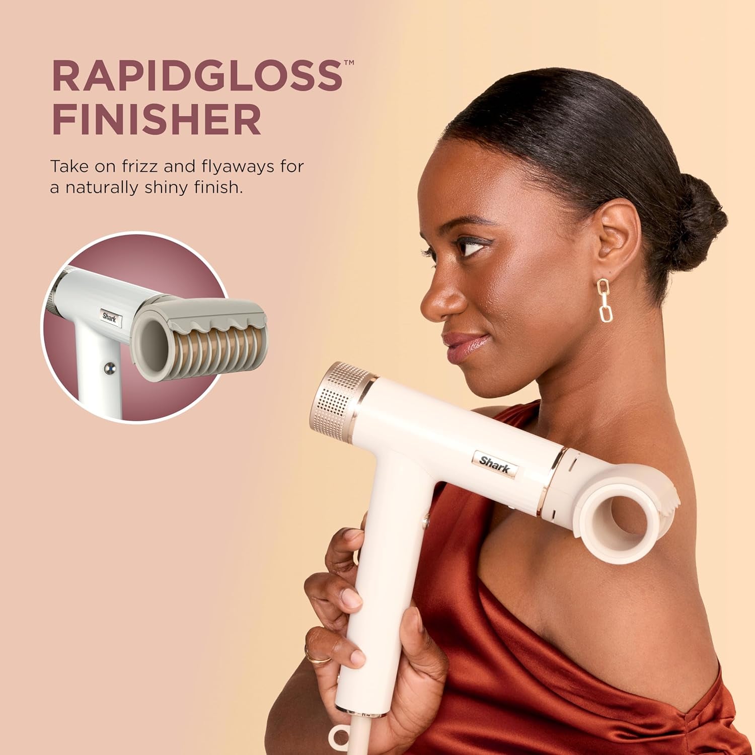 Hair Dryer | Speedstyle | No Heat Damage Hair Styling Tool | 3 Styling Tools Included | Portable & Powerful Blow Dryer | Best for Straight & Wavy Hair | Silk | HD331