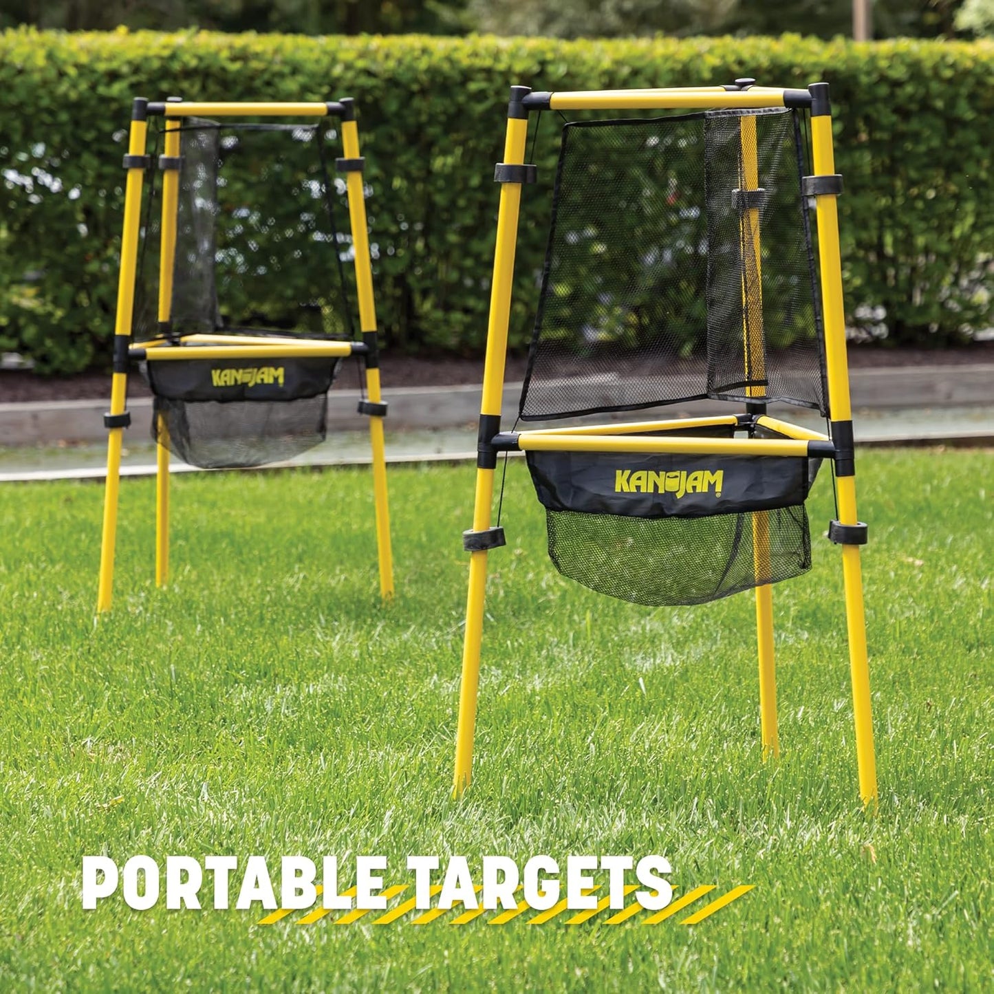 Ultimate Disc Golf Set with 1 Disc Golf Discs and 2 Disc Golf Basket Retrievers - Outdoor Frisbee Golf Game with Carry Bag