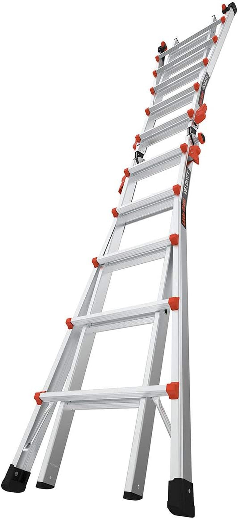 Ladder Systems, Velocity with Wheels, M22, 22 Ft, Multi-Position Ladder, Aluminum, Type 1A, 300 Lbs Weight Rating, (15422-001)