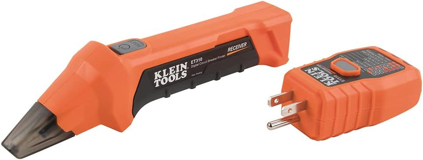ET310 AC Circuit Breaker Finder, Electric and Voltage Tester with Integrated GFCI Outlet Tester