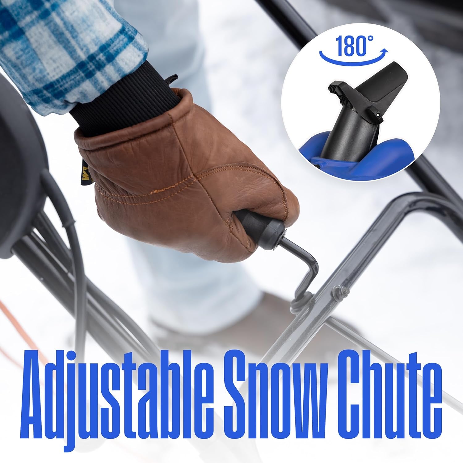 Wsnow18T 48V Cordless Snow Blower 18 Inch Tool, Steel Auger, Brushless Motor, 25Ft Throwing Distance, Plows 650Lbs/Min, Compatible with Snow Joe Batteries (Battery & Charger Not Included)