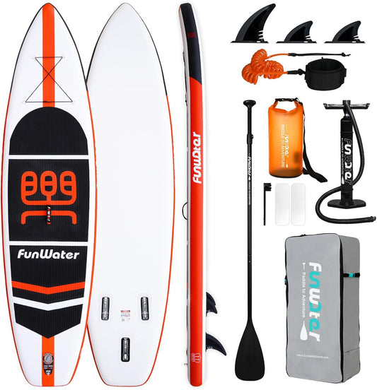 Stand up Paddle Board Ultra-Light Inflatable Paddleboard with SUP Accessories for Adults & Youth of All Skill Levels