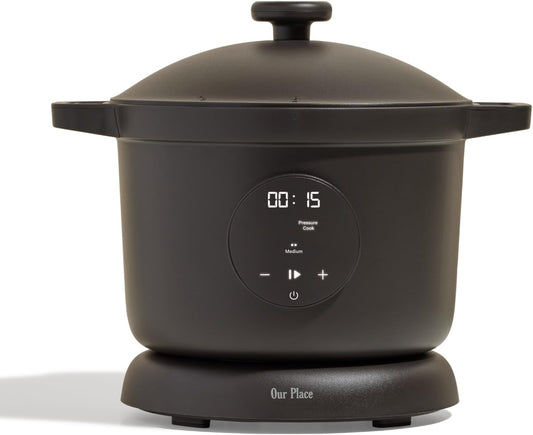 Dream Cooker | 6-Quart Multicooker | 4 Versatile Modes | Pressure Cook, Slow Cook, Sear & Saute, Keep Warm | Hands-Free Steam Release | Tailored Control Panel | Char