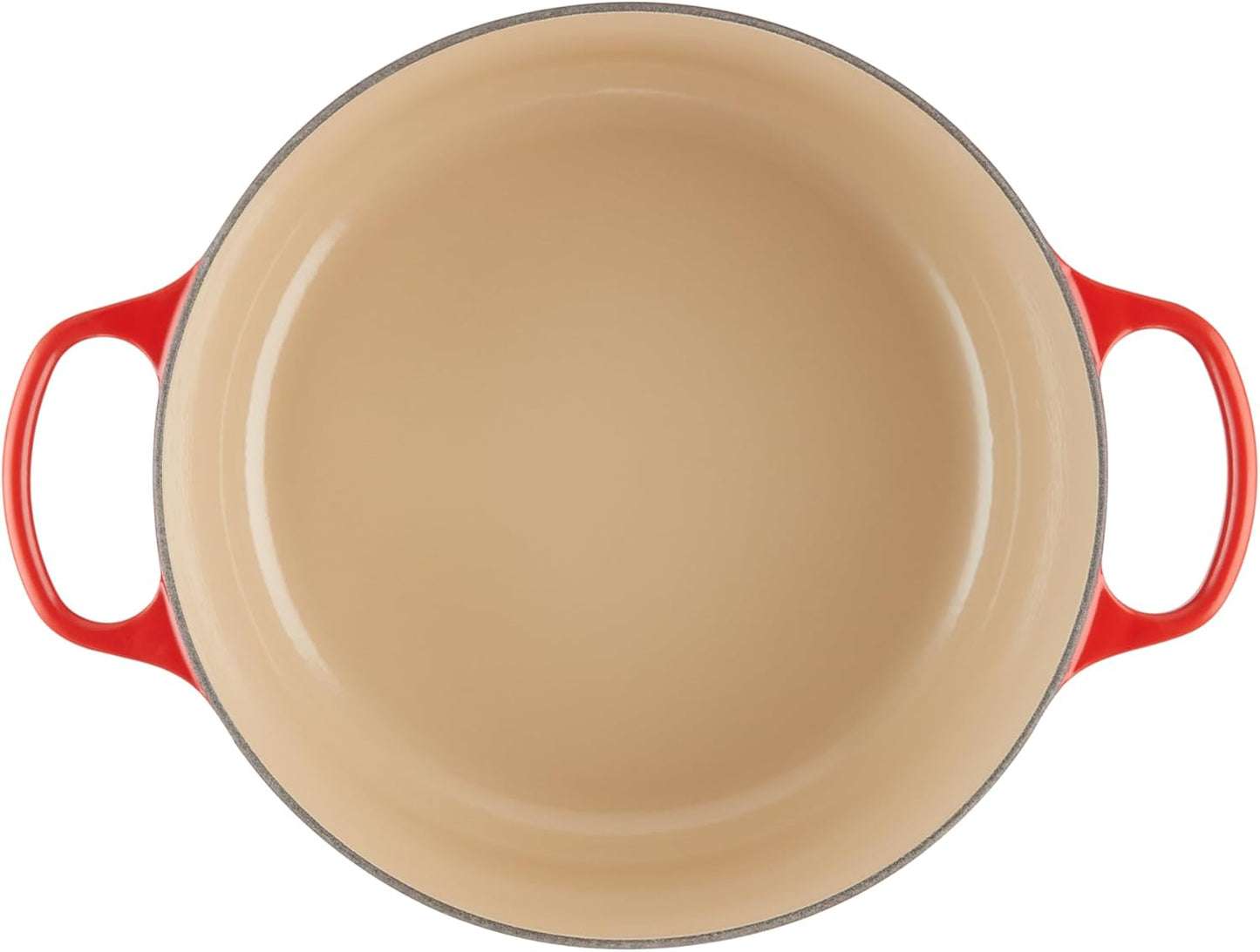 Enameled Cast Iron Signature round Dutch Oven, 7.25 Qt., Cerise