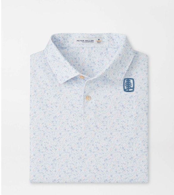 UFP Industries Men's Peter Millar Featherweight Land of The Free Free Polo