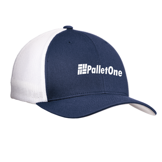 PalletOne - Flexfit Mesh Back Cap - Navy/White