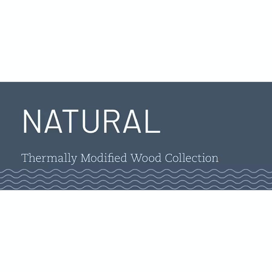 Thermally Modified Wood All Colors Wall Placard 5"x2"