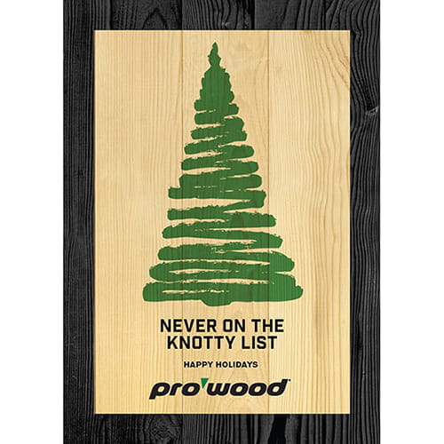 ProWood Christmas Cards & Envelopes
